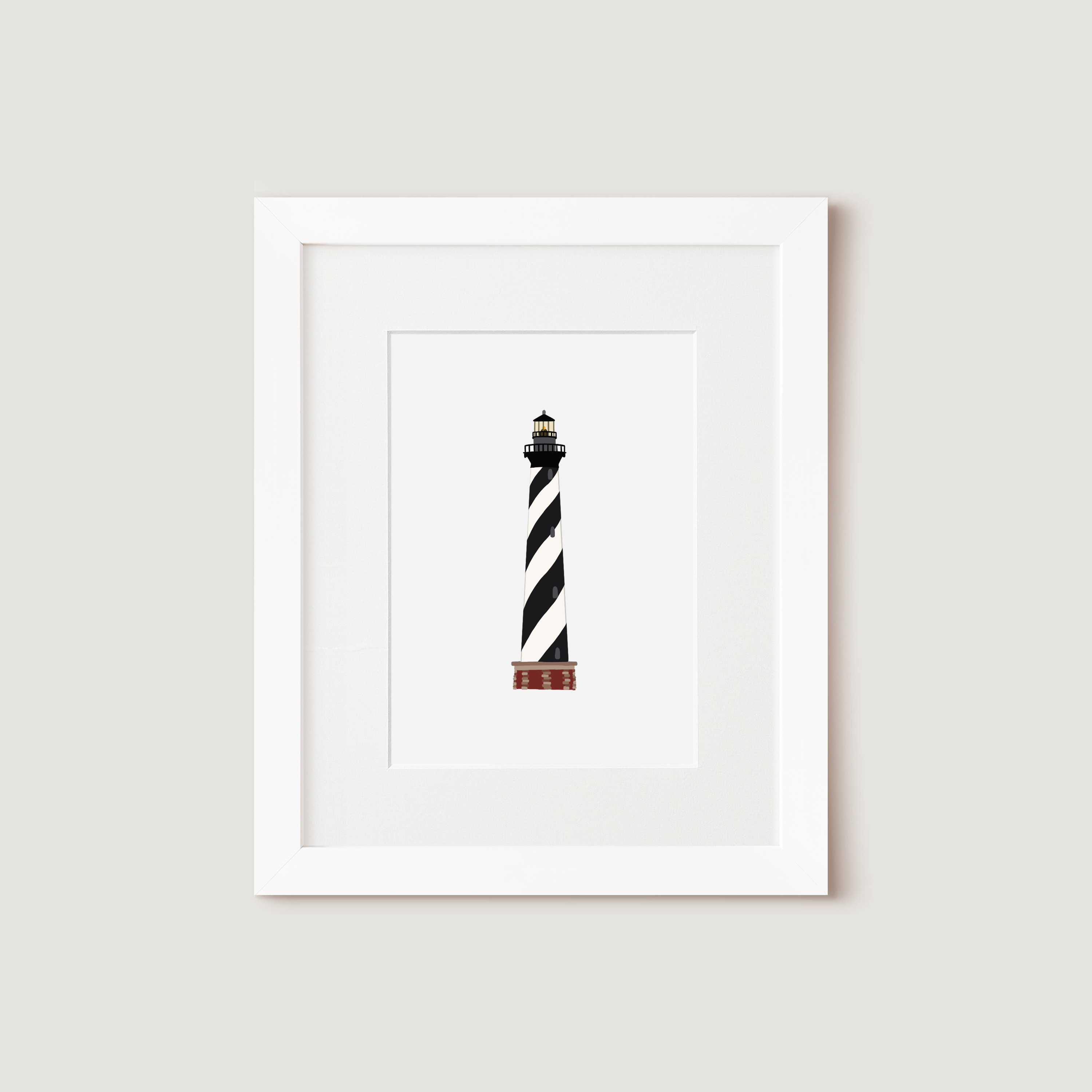 Art Print, Hatteras Lighthouse