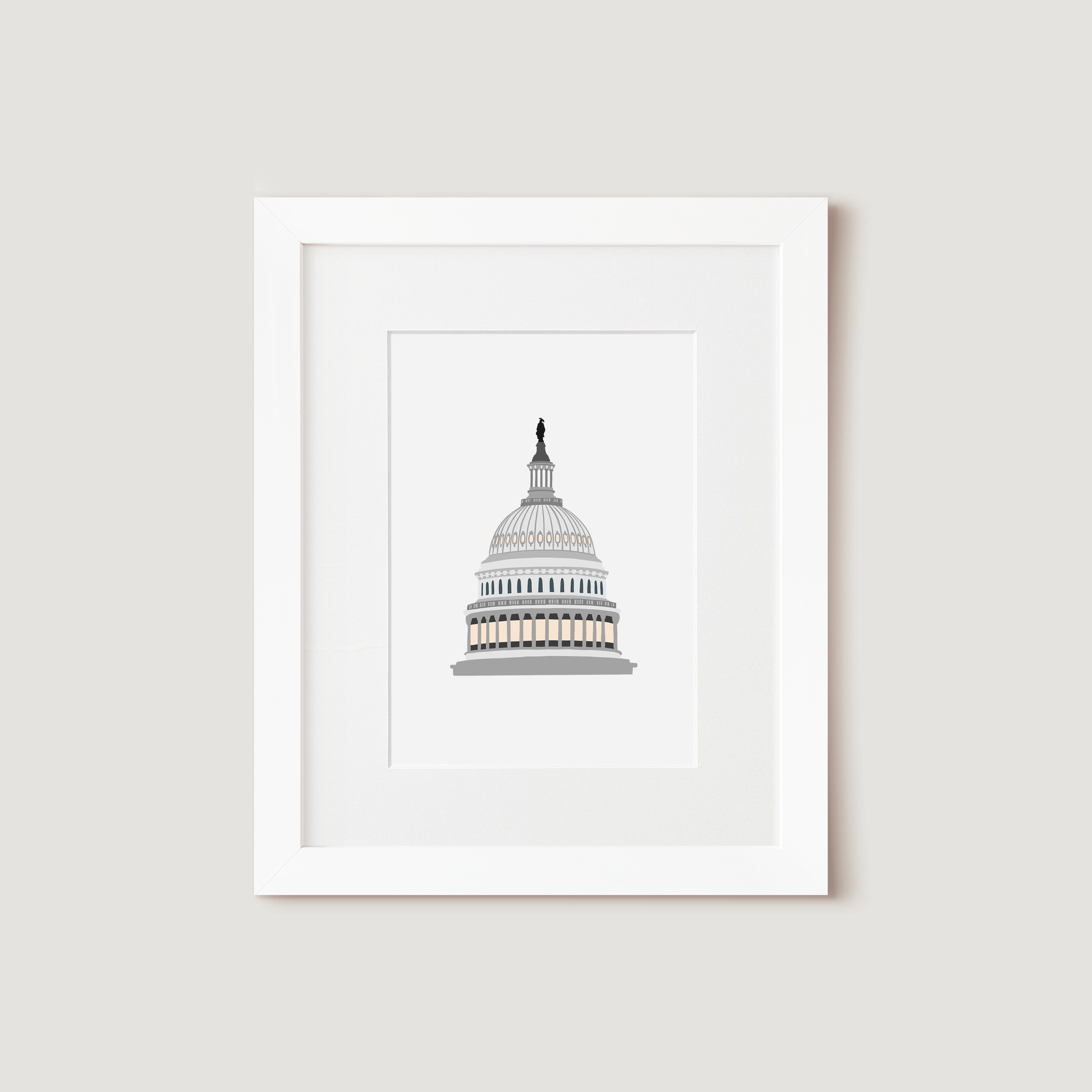 Art Print, U.S. Capitol
