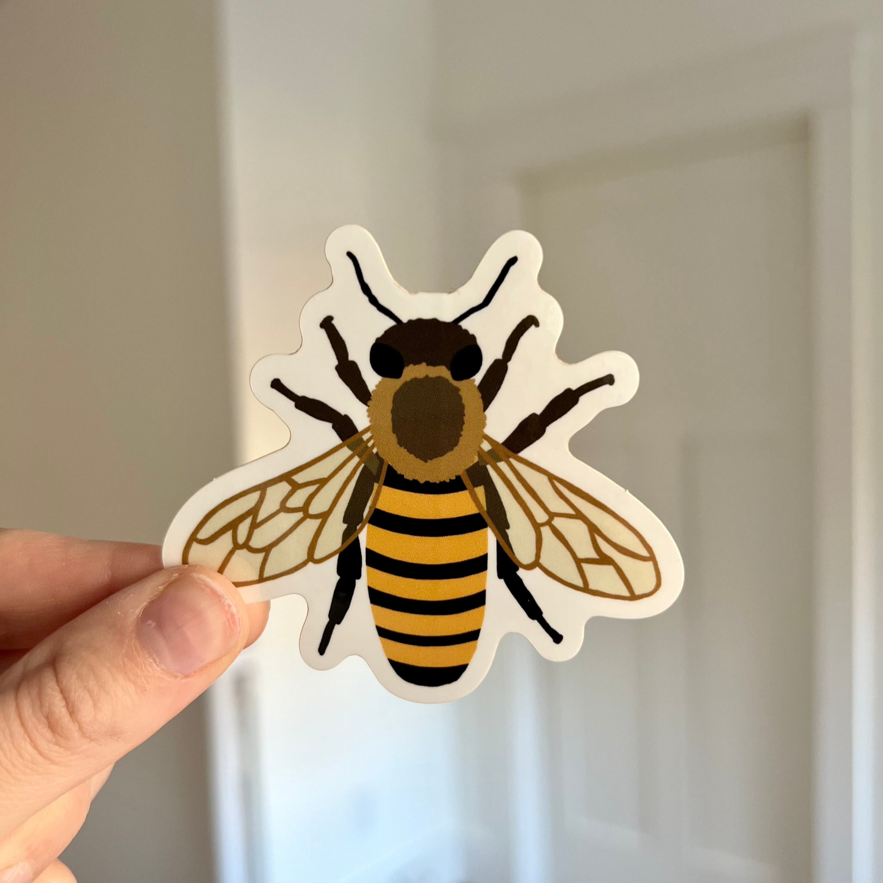 2 Adesivi Divertenti Con Ape E Scritta 'got Bees?' – Decalcomania In Vinile Tagliata, Resistente Per Esterni