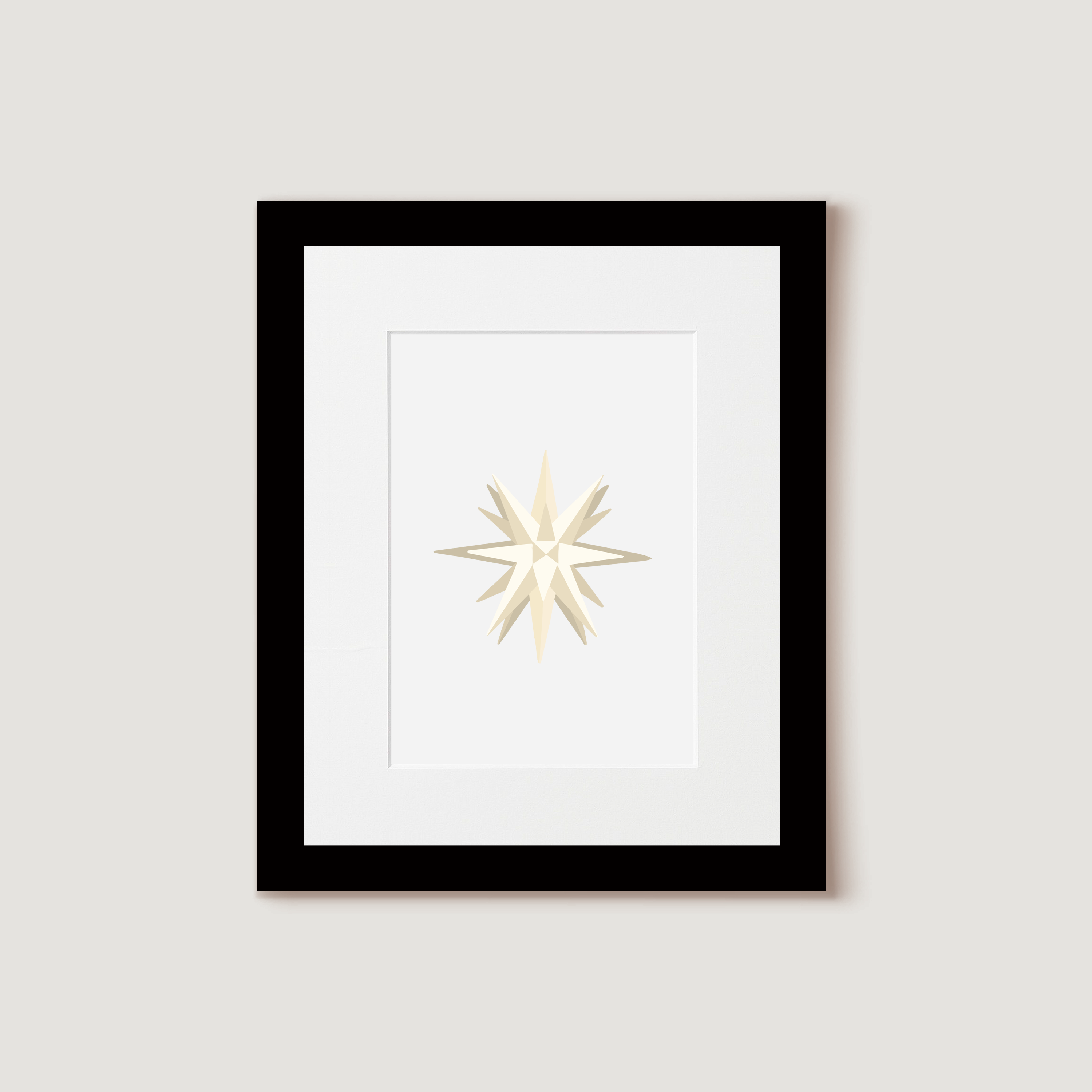 Art Print, Moravian Star