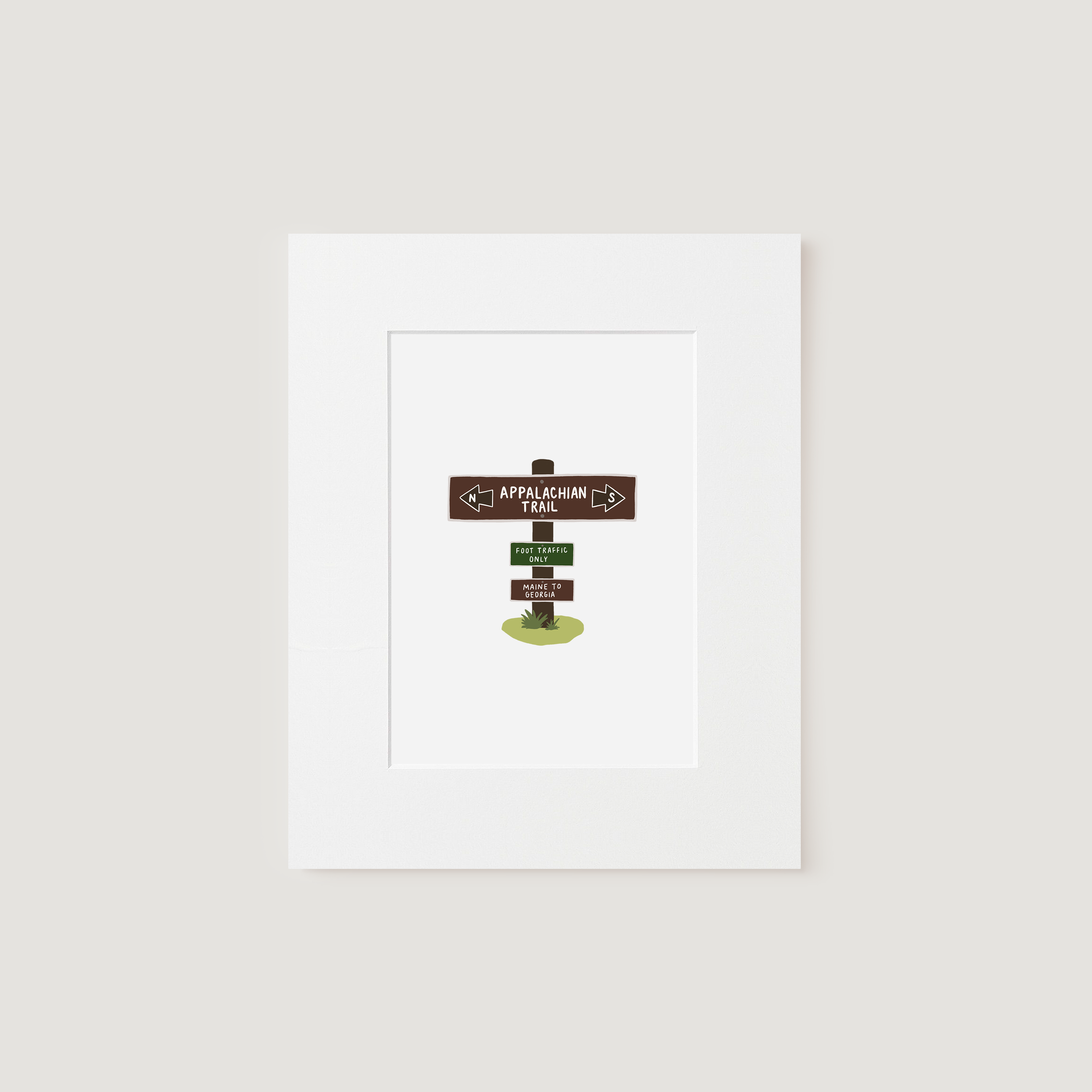 Art Print, Appalachian Trail