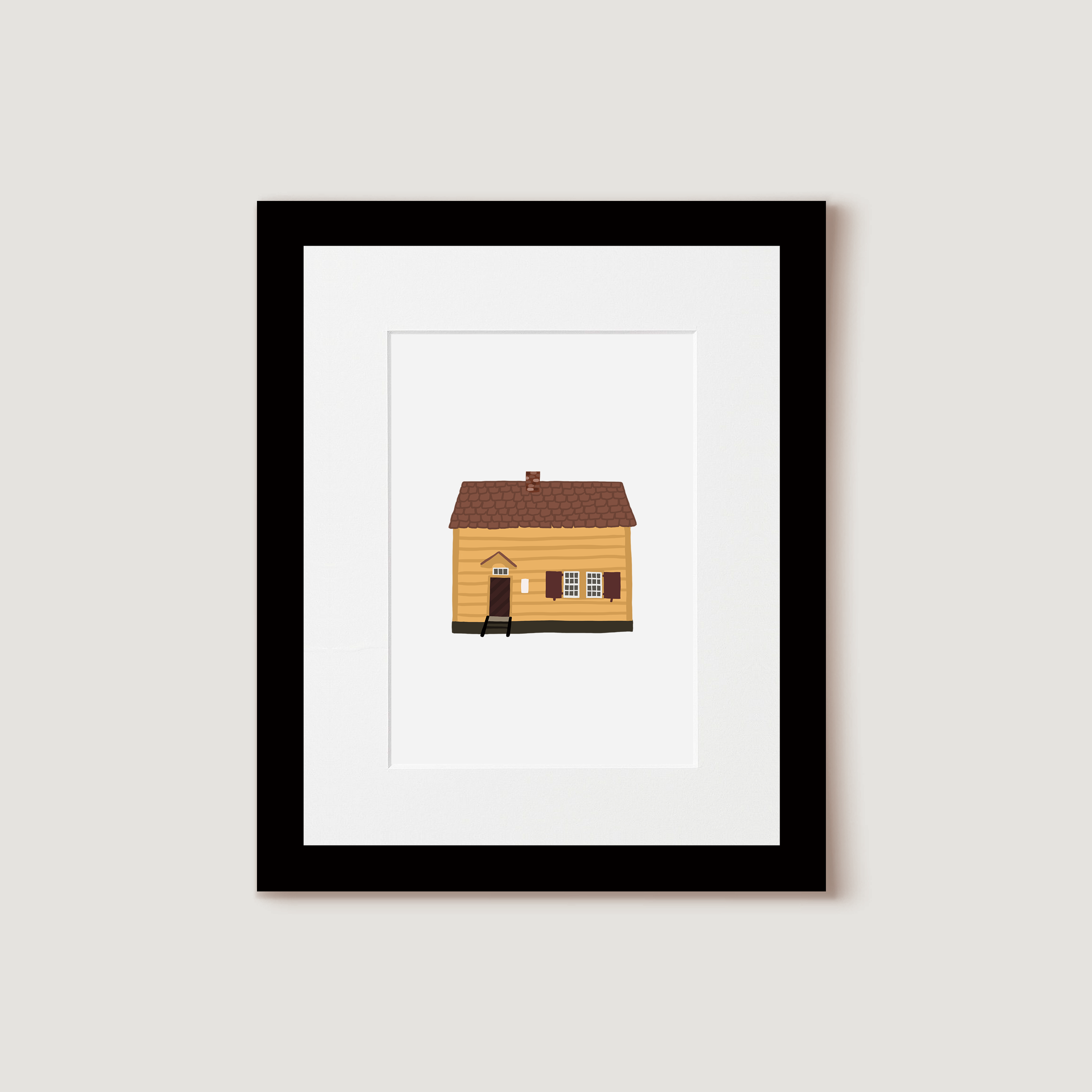 Art Print, Miksch House / Old Salem