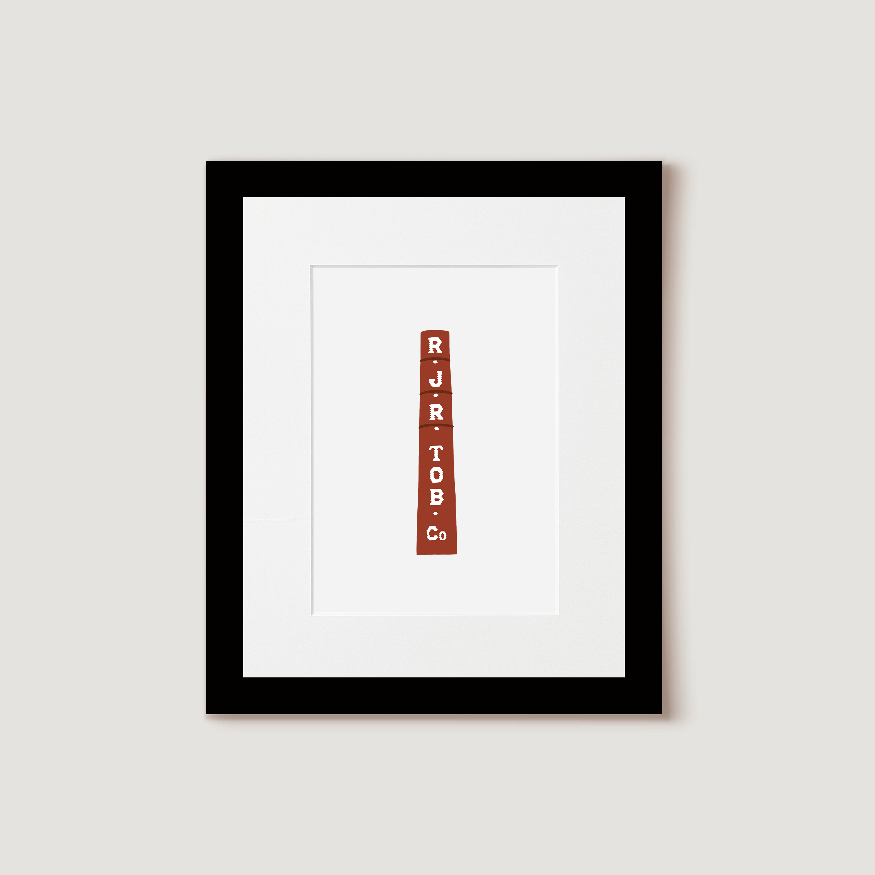 Art Print, R.J. Reynolds Smokestack