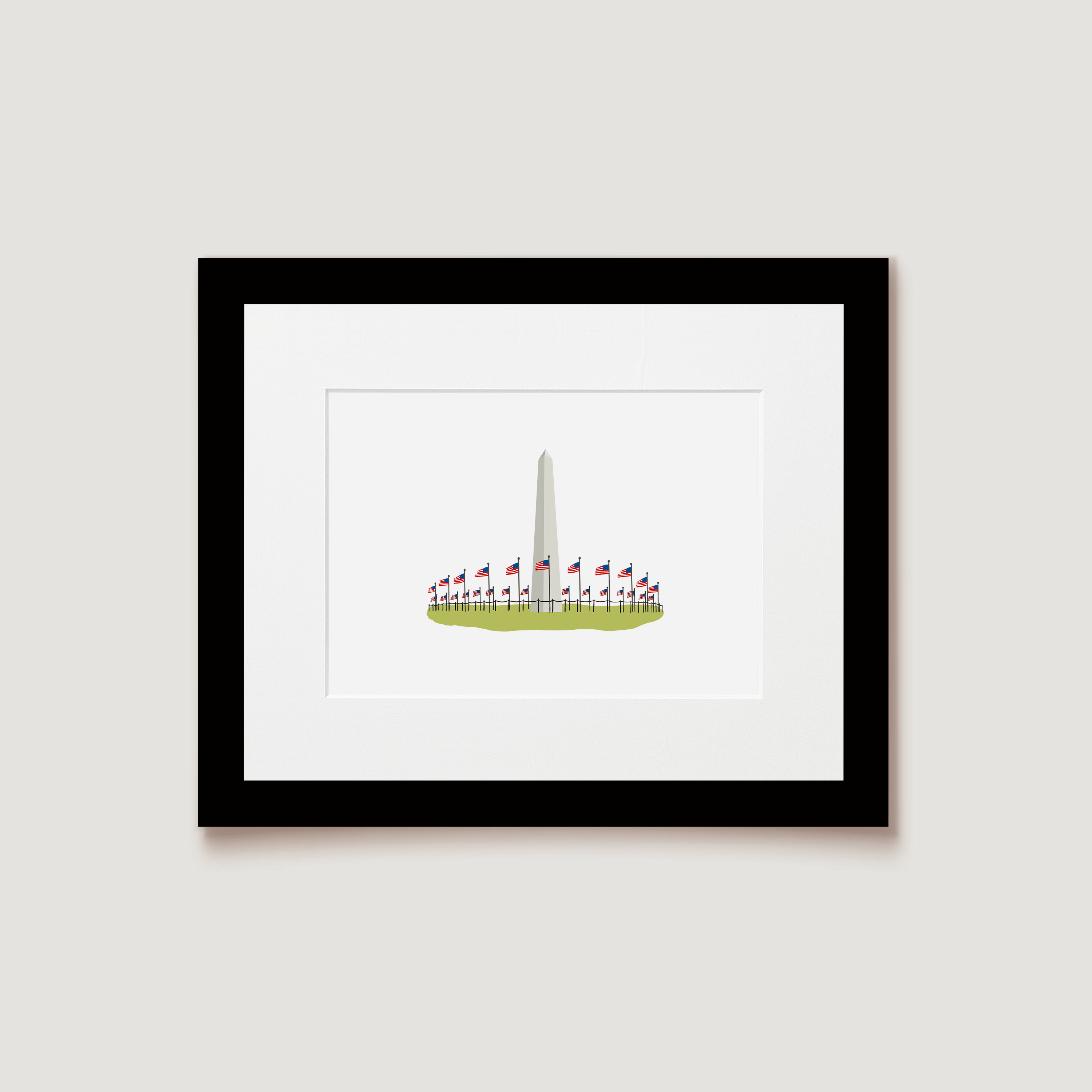 Art Print, Washington Monument