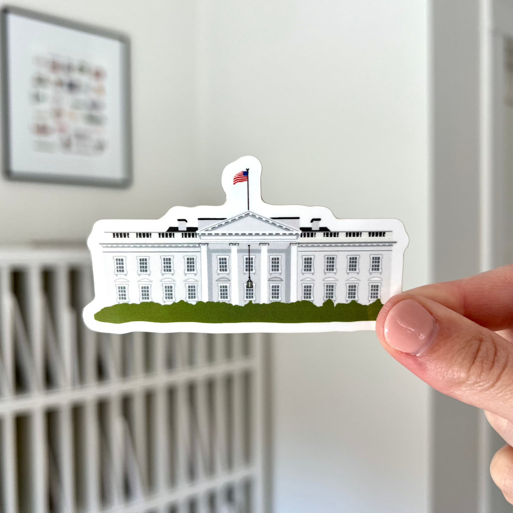 white house sticker washington dc