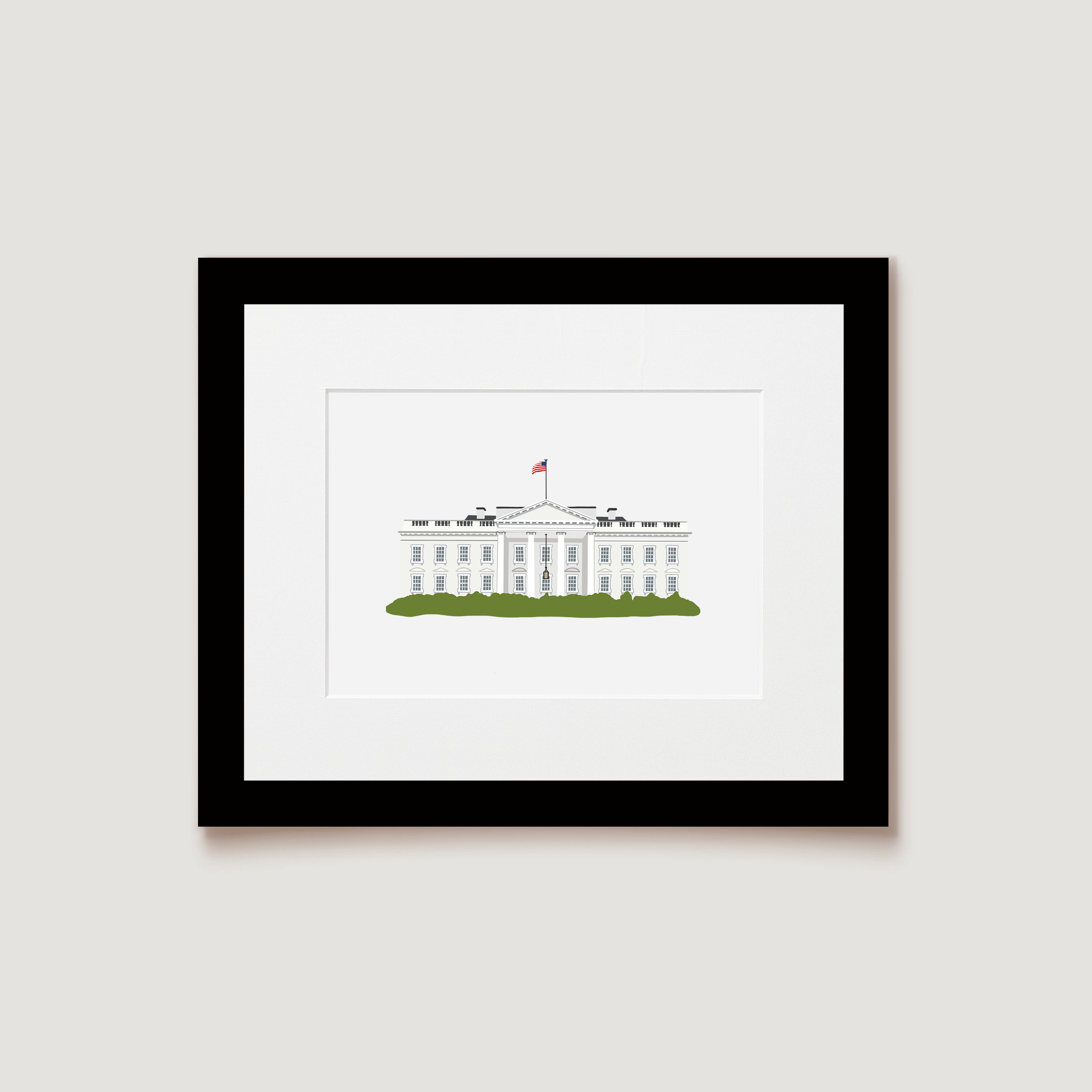 Art Print, White House