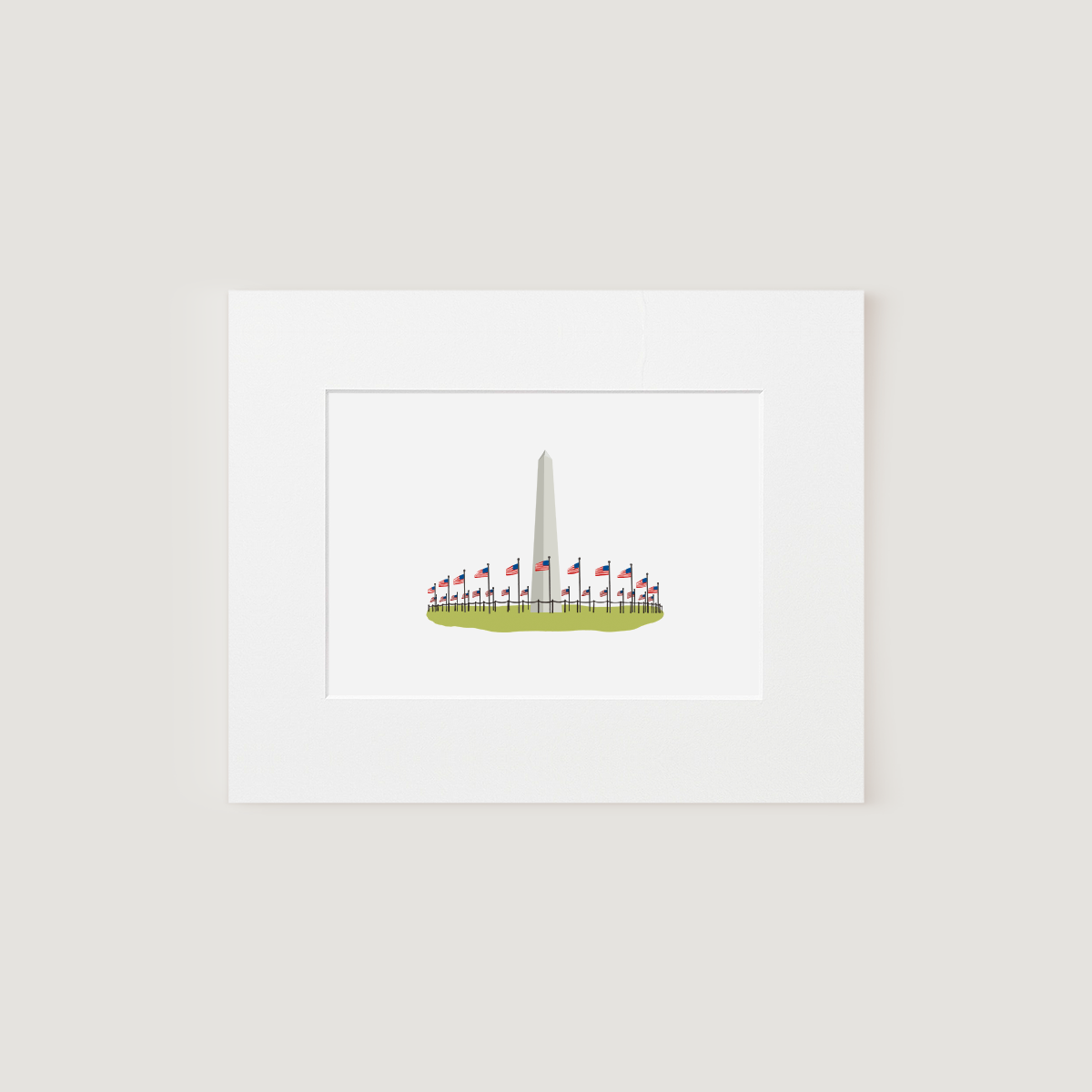 Art Print, Washington Monument
