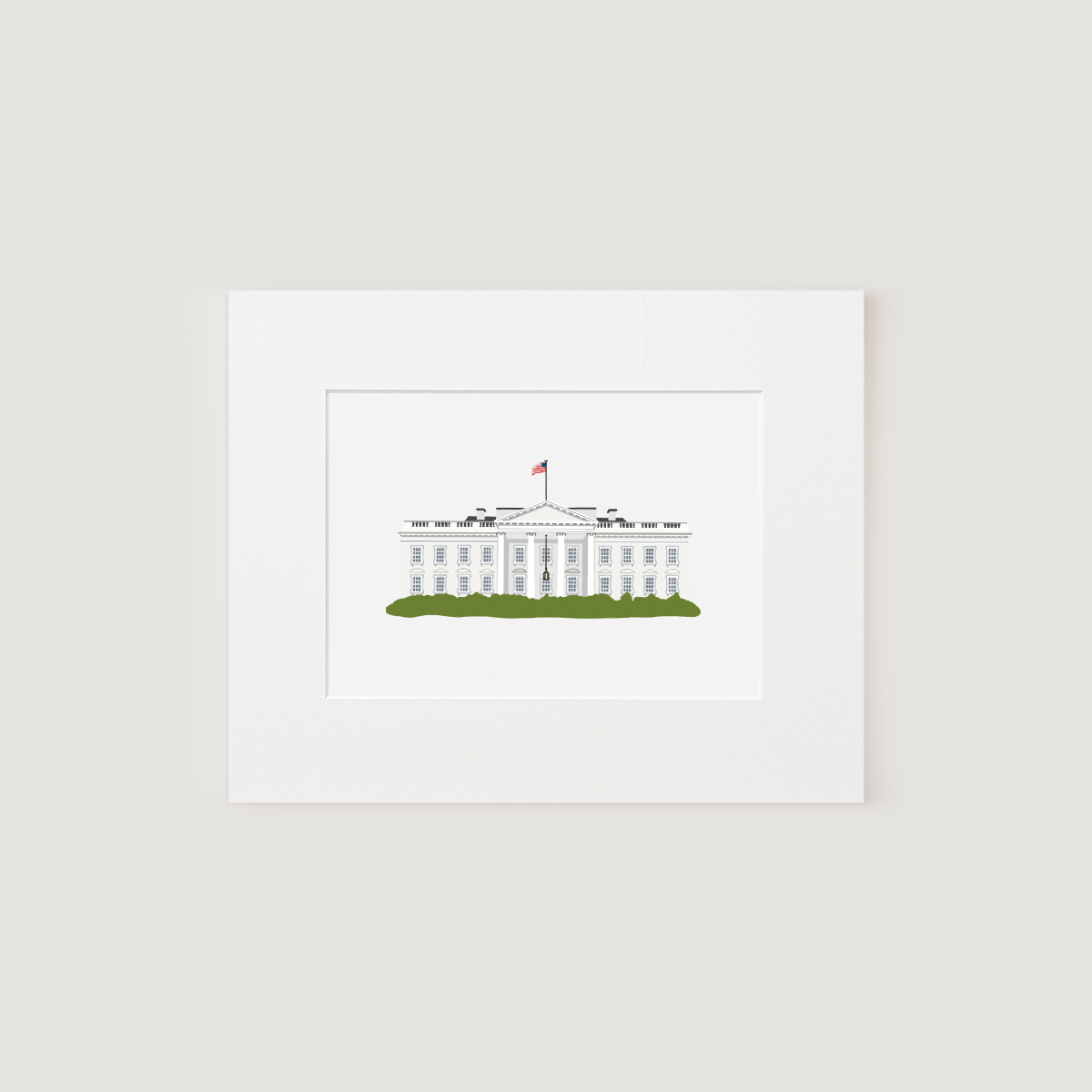 Art Print, White House