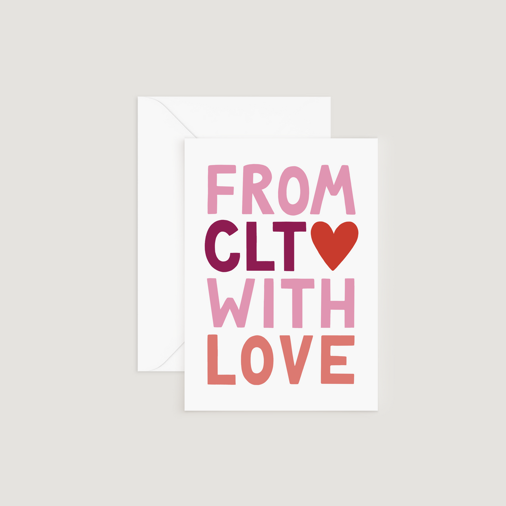 Greeting Card, From Charlotte With Love, Valentine's Day