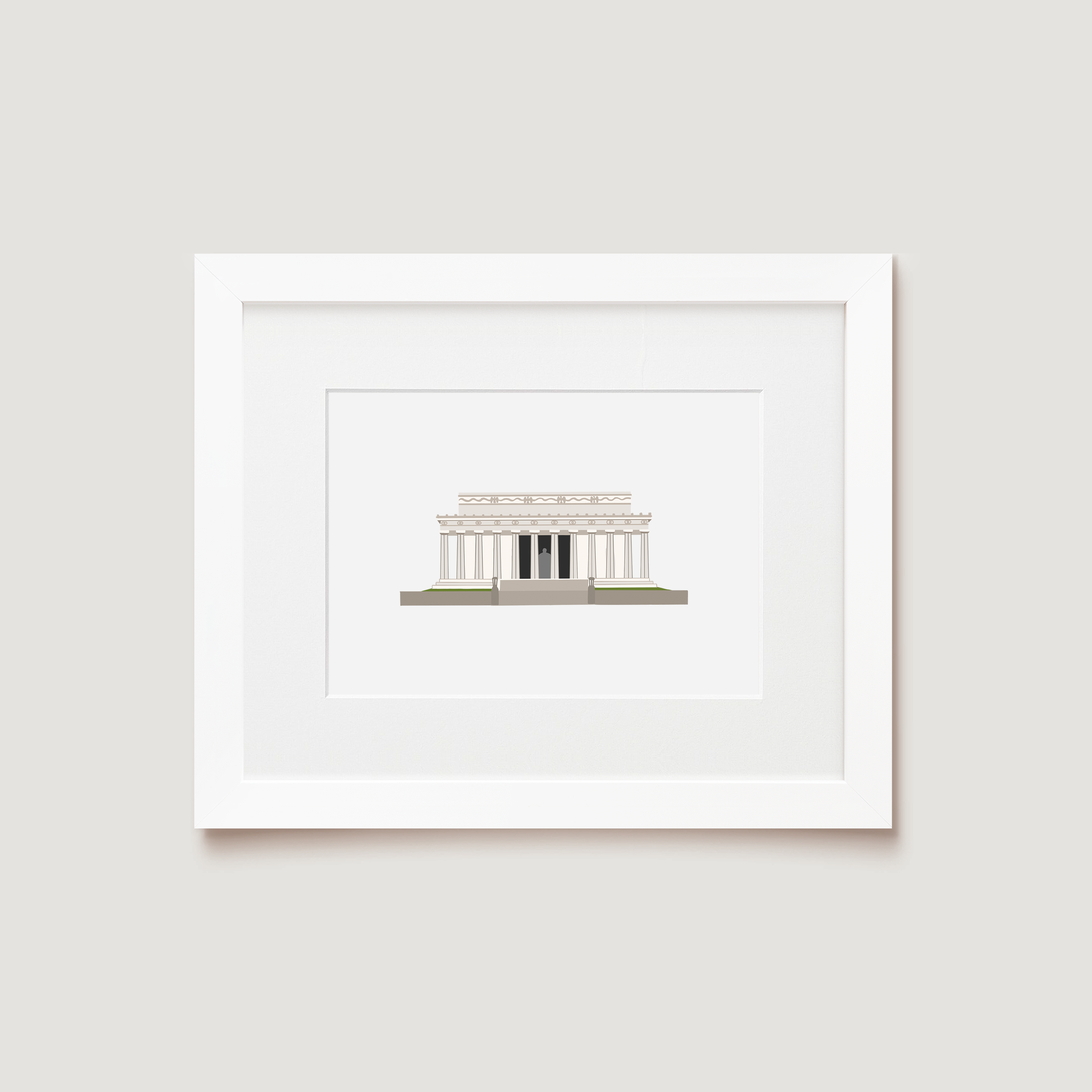 Art Print, Lincoln Memorial