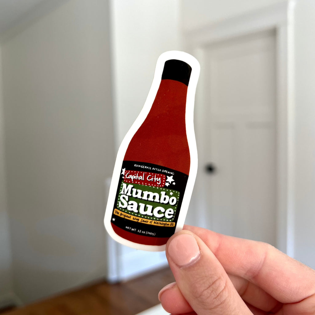 mumbo sauce washington dc sticker