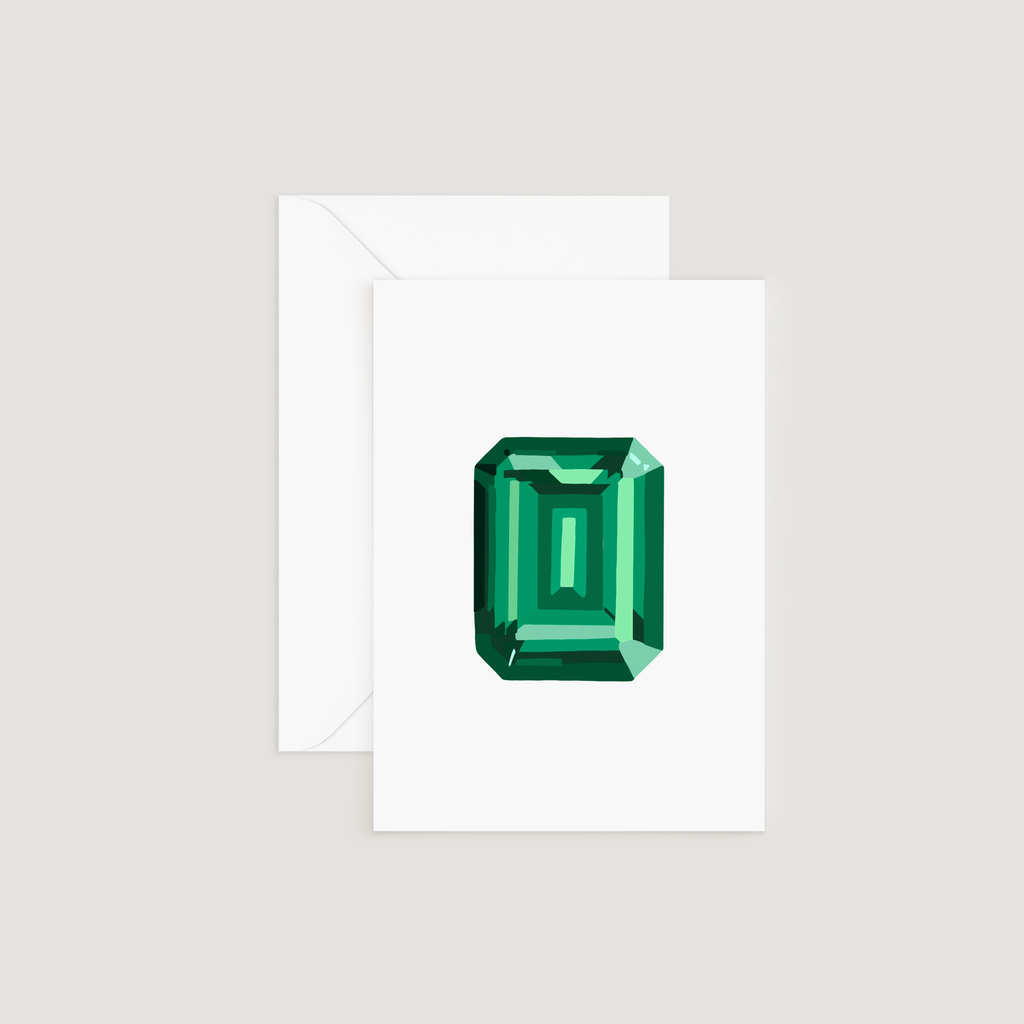 Greeting Card, Emerald