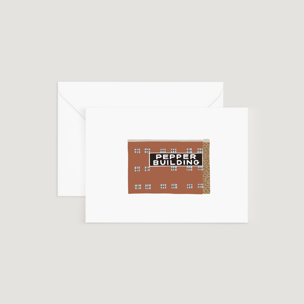 Greeting Card, Pepper Building