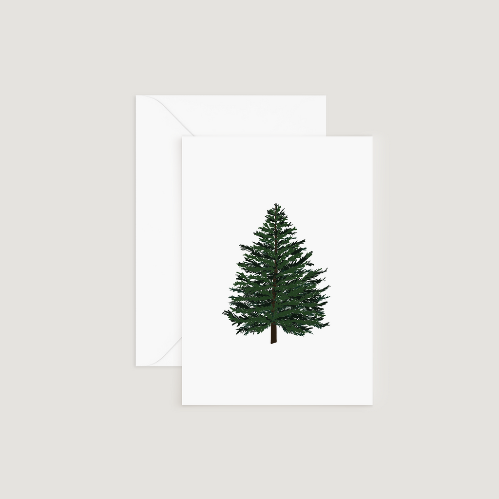 Greeting Card, Pine Tree
