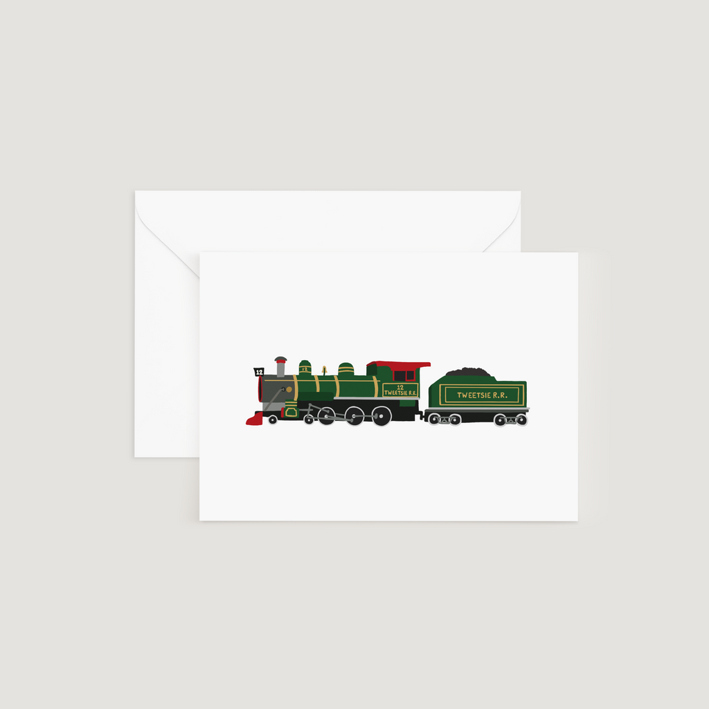Greeting Card, Tweetsie Railroad Train Car