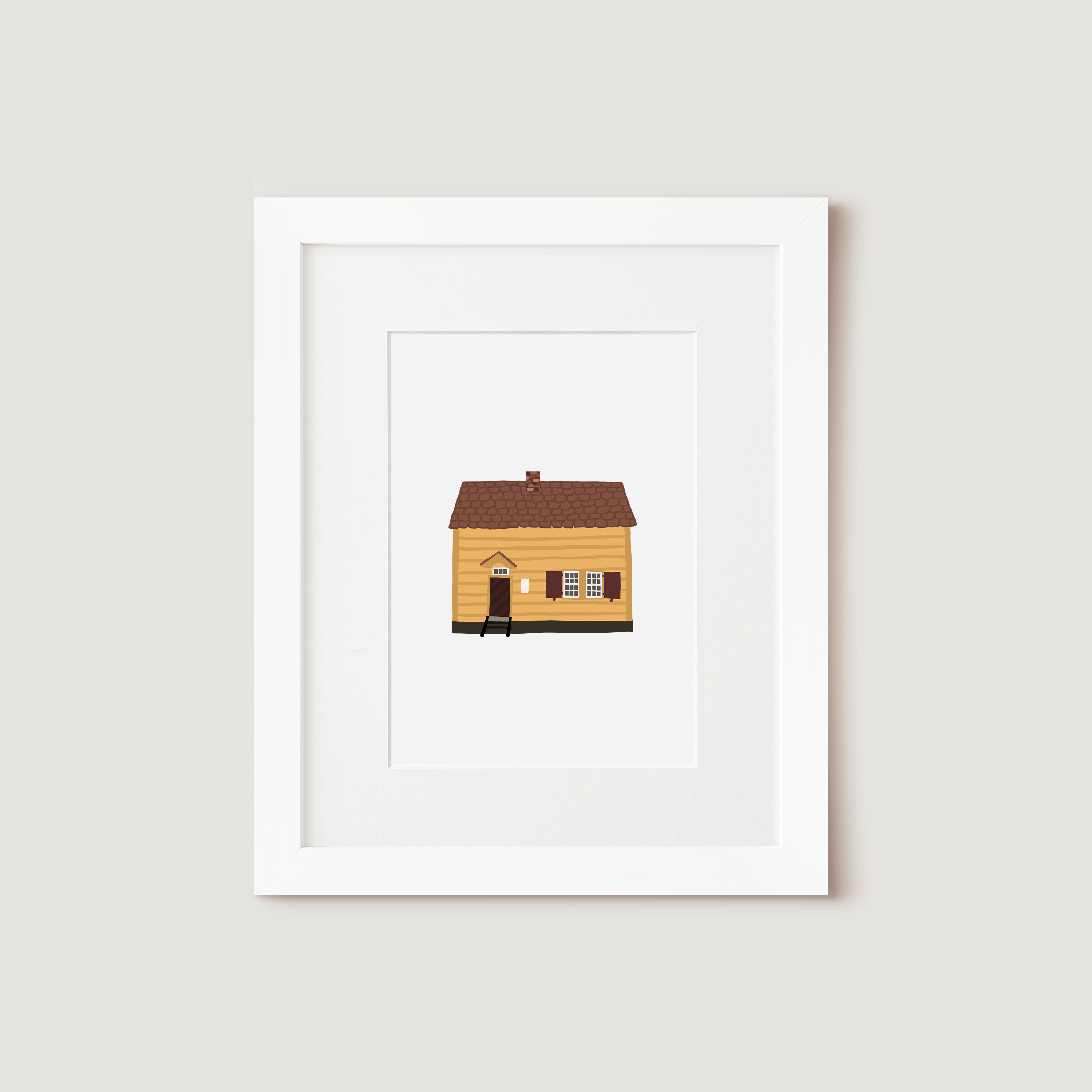 Art Print, Miksch House / Old Salem