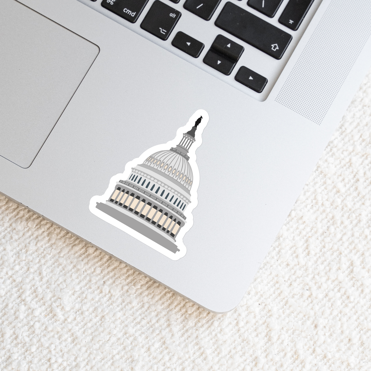 Waterproof Vinyl Sticker, U.S. Capitol – Doster Paper Co.