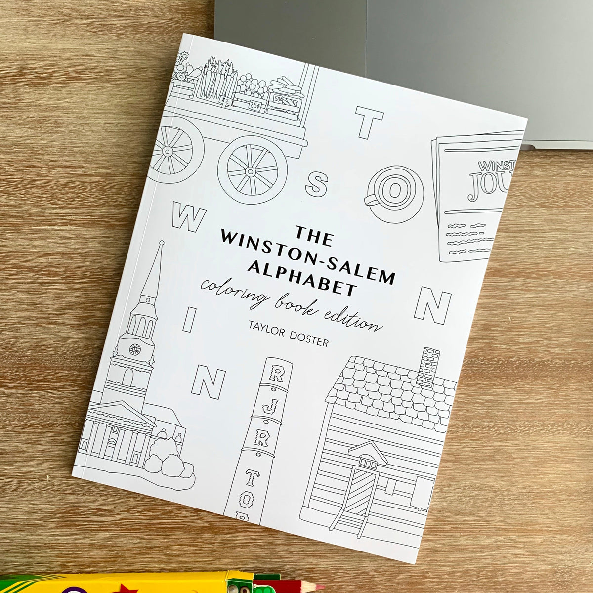 Winston-Salem Alphabet Coloring Book (Retired) | Doster Paper Co.